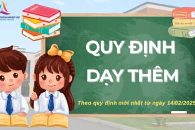 Quy định về việc dạy thêm – học thêm trường Tiểu học Mỹ Phúc